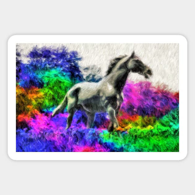 Spirit of the Horse Sticker by bgaynor